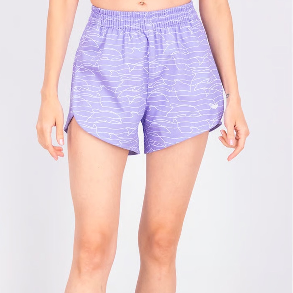 adidas Originals purple dolphin Women's Shorts